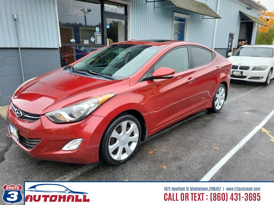 2012 Hyundai Elantra 4dr Sdn Auto Limited, available for sale in Middletown, Connecticut | RT 3 AUTO MALL LLC. Middletown, Connecticut