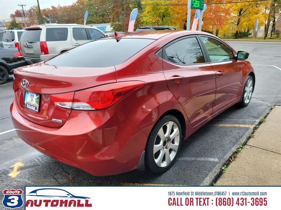 2012 Hyundai Elantra 4dr Sdn Auto Limited, available for sale in Middletown, Connecticut | RT 3 AUTO MALL LLC. Middletown, Connecticut 2012 Hyundai Elantra 4dr Sdn Auto Limited, available for sale in Middletown, Connecticut | RT 3 AUTO MALL LLC. Middletown, Connecticut