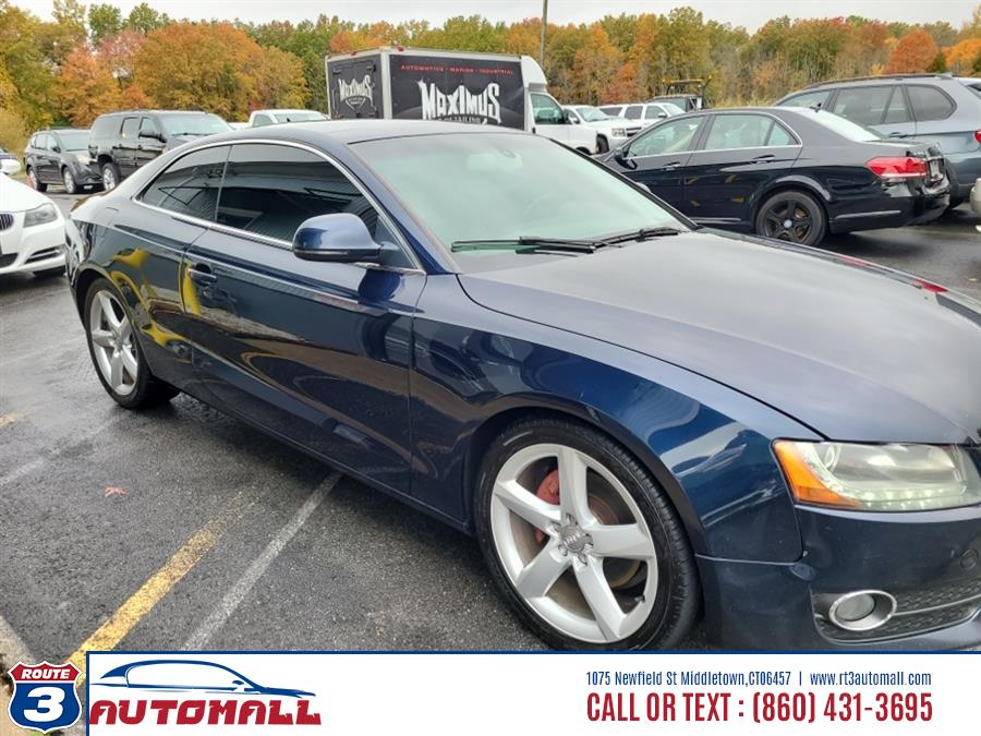 2009 Audi A5 2dr Cpe Auto, available for sale in Middletown, Connecticut | RT 3 AUTO MALL LLC. Middletown, Connecticut 2009 Audi A5 2dr Cpe Auto, available for sale in Middletown, Connecticut | RT 3 AUTO MALL LLC. Middletown, Connecticut