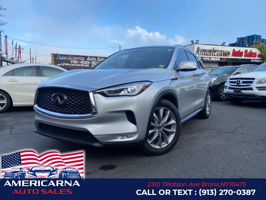 Used INFINITI QX50 ESSENTIAL FWD 2019 | Americarna Auto Sales LLC. Bronx, New York Used INFINITI QX50 ESSENTIAL FWD 2019 | Americarna Auto Sales LLC. Bronx, New York