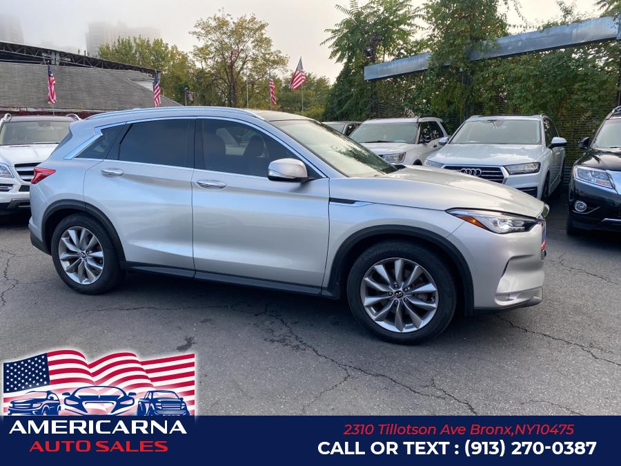 Used INFINITI QX50 ESSENTIAL FWD 2019 | Americarna Auto Sales LLC. Bronx, New York Used INFINITI QX50 ESSENTIAL FWD 2019 | Americarna Auto Sales LLC. Bronx, New York