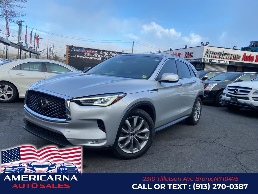 Used INFINITI QX50 ESSENTIAL FWD 2019 | Americarna Auto Sales LLC. Bronx, New York Used INFINITI QX50 ESSENTIAL FWD 2019 | Americarna Auto Sales LLC. Bronx, New York