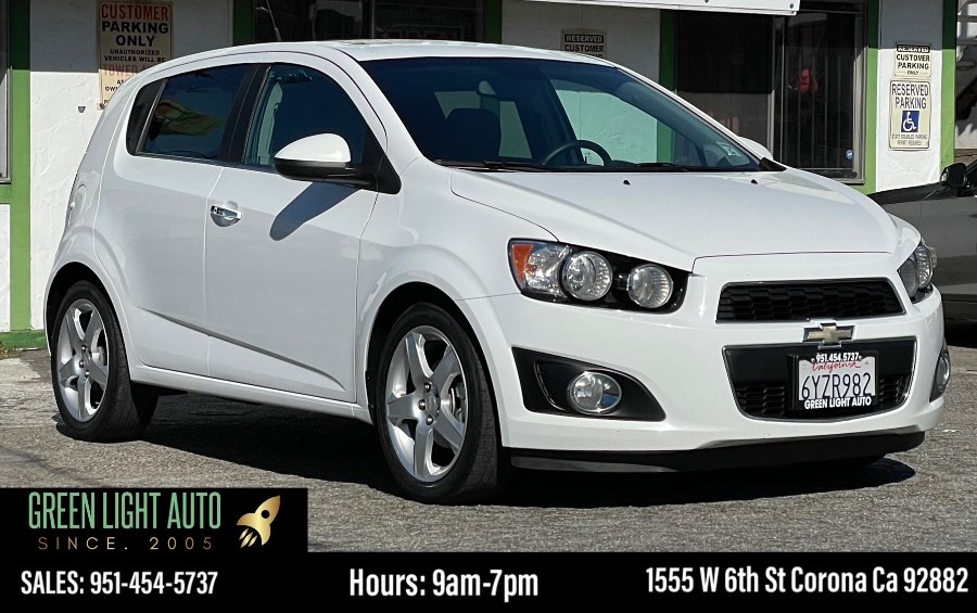2013 Chevrolet Sonic 5dr HB Auto LTZ, available for sale in Corona, California | Green Light Auto. Corona, California 2013 Chevrolet Sonic 5dr HB Auto LTZ, available for sale in Corona, California | Green Light Auto. Corona, California