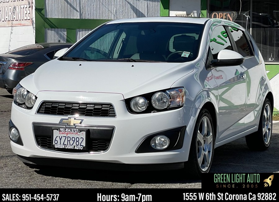 2013 Chevrolet Sonic 5dr HB Auto LTZ, available for sale in Corona, California | Green Light Auto. Corona, California 2013 Chevrolet Sonic 5dr HB Auto LTZ, available for sale in Corona, California | Green Light Auto. Corona, California
