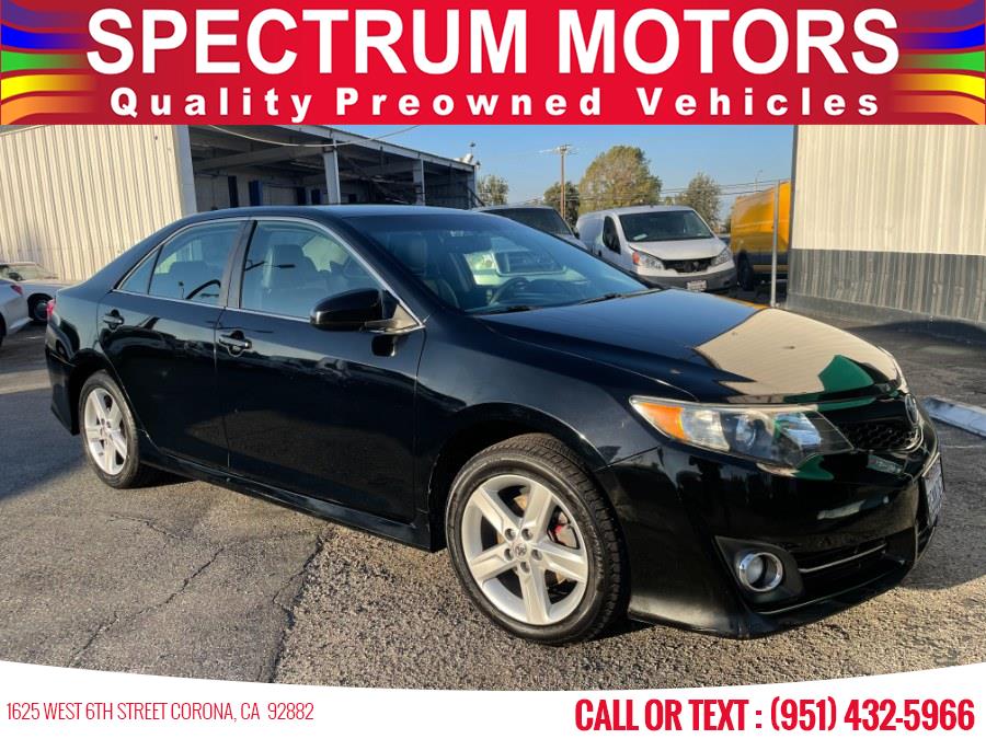 2013 Toyota Camry 4dr Sdn I4 Auto SE (Natl), available for sale in Corona, California | Spectrum Motors. Corona, California