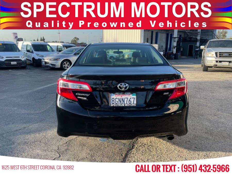 Used Toyota Camry 4dr Sdn I4 Auto SE (Natl) 2013 | Spectrum Motors. Corona, California Used Toyota Camry 4dr Sdn I4 Auto SE (Natl) 2013 | Spectrum Motors. Corona, California