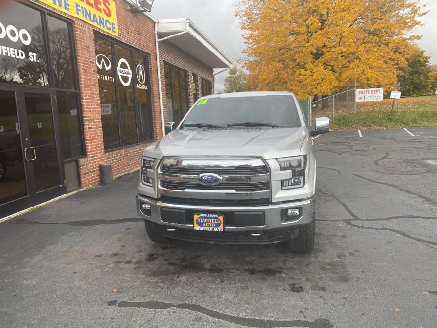 2016 Ford F-150 4WD SuperCrew 157" Lariat, available for sale in Middletown, Connecticut | Newfield Auto Sales. Middletown, Connecticut