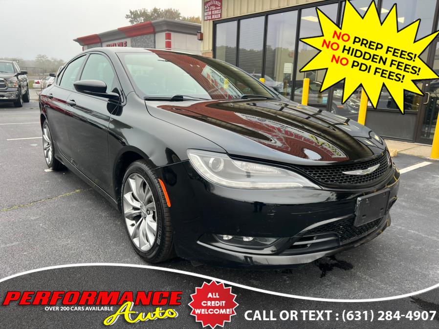 2016 Chrysler 200 4dr Sdn S FWD, available for sale in Bohemia, New York | Performance Auto Inc. Bohemia, New York