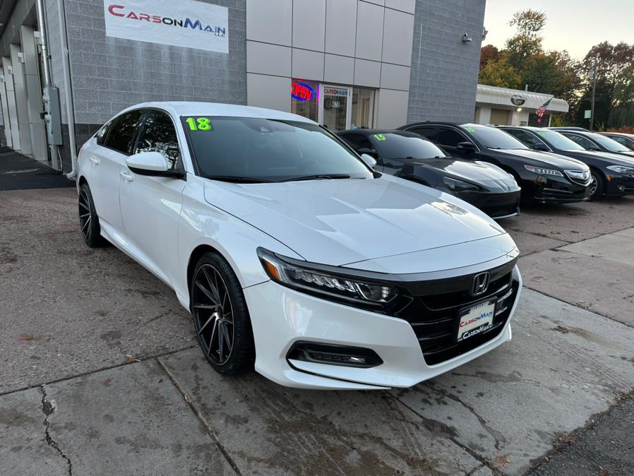2018 Honda Accord Sedan Sport 1.5T CVT, available for sale in Manchester, Connecticut | Carsonmain LLC. Manchester, Connecticut