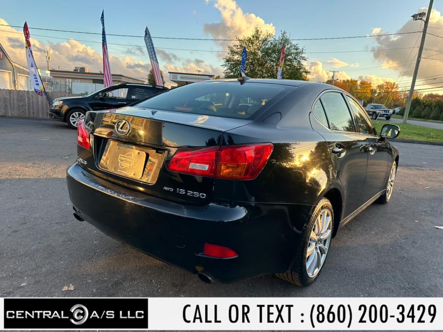 Used Lexus IS 250 4dr Sport Sdn Auto AWD 2007 | Central A/S LLC. East Windsor, Connecticut Used Lexus IS 250 4dr Sport Sdn Auto AWD 2007 | Central A/S LLC. East Windsor, Connecticut