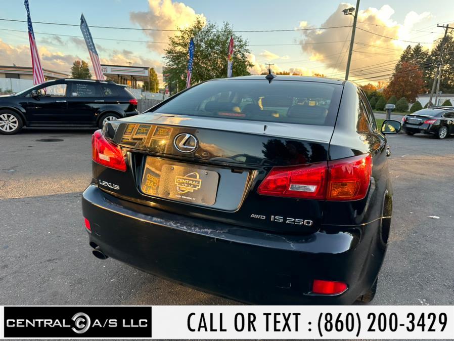Used Lexus IS 250 4dr Sport Sdn Auto AWD 2007 | Central A/S LLC. East Windsor, Connecticut Used Lexus IS 250 4dr Sport Sdn Auto AWD 2007 | Central A/S LLC. East Windsor, Connecticut