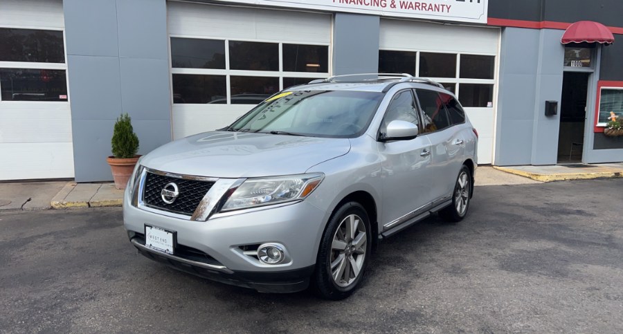 2015 Nissan Pathfinder 4WD Platinum, available for sale in Waterbury, Connecticut | West End Automotive Center. Waterbury, Connecticut 2015 Nissan Pathfinder 4WD Platinum, available for sale in Waterbury, Connecticut | West End Automotive Center. Waterbury, Connecticut