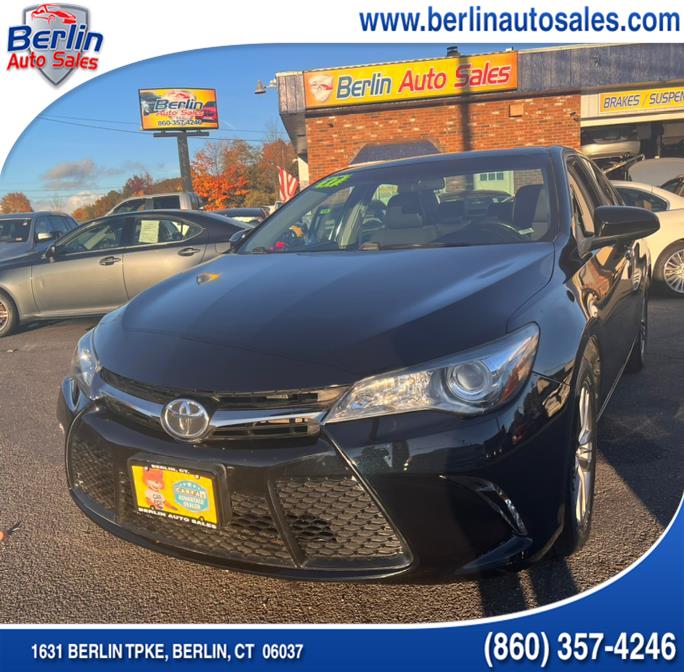 Used Toyota Camry SE Automatic (Natl) 2017 | Berlin Auto Sales LLC. Berlin, Connecticut Used Toyota Camry SE Automatic (Natl) 2017 | Berlin Auto Sales LLC. Berlin, Connecticut