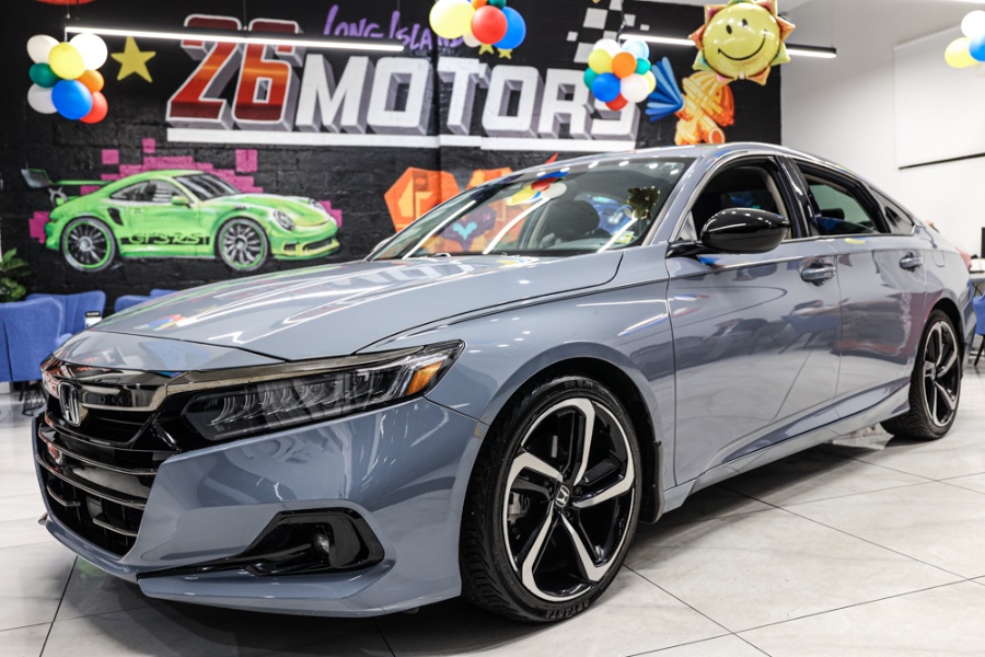 Used Honda Accord Sedan Sport SE 1.5T CVT 2021 | 26 Motors Long Island. ELMONT, New York Used Honda Accord Sedan Sport SE 1.5T CVT 2021 | 26 Motors Long Island. ELMONT, New York