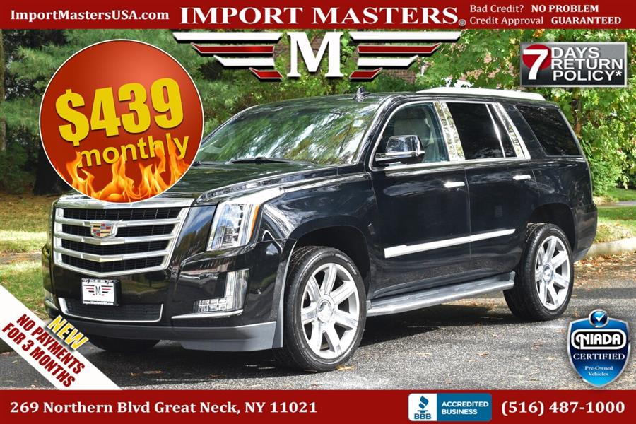 2018 Cadillac Escalade Luxury 4x4 4dr SUV, available for sale in Great Neck, New York | Camy Cars. Great Neck, New York