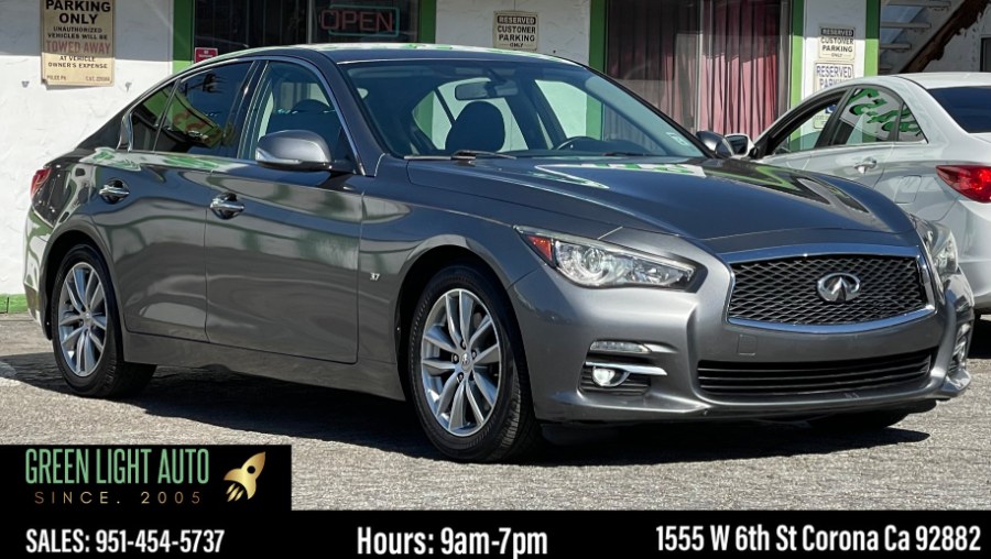 Used INFINITI Q50 4dr Sdn RWD 2014 | Green Light Auto. Corona, California Used INFINITI Q50 4dr Sdn RWD 2014 | Green Light Auto. Corona, California