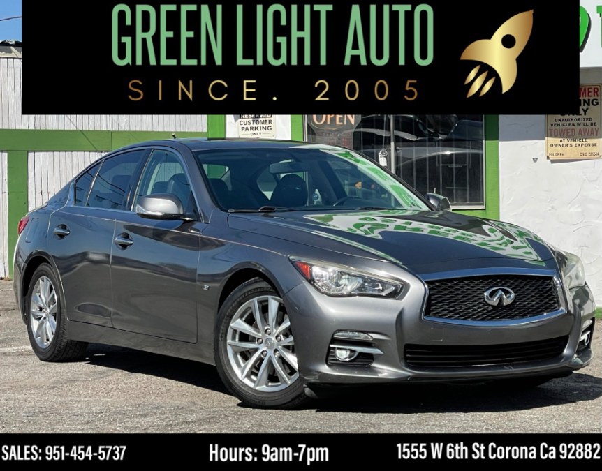 Used INFINITI Q50 4dr Sdn RWD 2014 | Green Light Auto. Corona, California