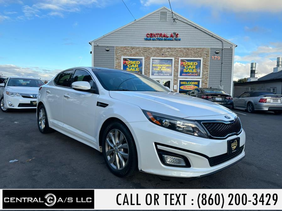 2015 Kia Optima 4dr Sdn EX, available for sale in East Windsor, Connecticut | Central A/S LLC. East Windsor, Connecticut 2015 Kia Optima 4dr Sdn EX, available for sale in East Windsor, Connecticut | Central A/S LLC. East Windsor, Connecticut