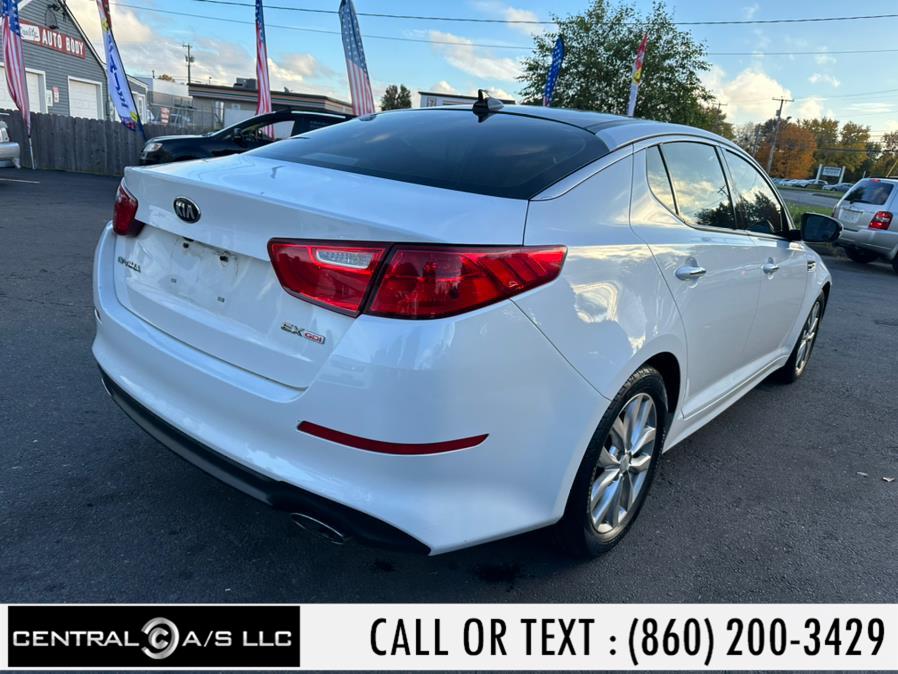 2015 Kia Optima 4dr Sdn EX, available for sale in East Windsor, Connecticut | Central A/S LLC. East Windsor, Connecticut 2015 Kia Optima 4dr Sdn EX, available for sale in East Windsor, Connecticut | Central A/S LLC. East Windsor, Connecticut
