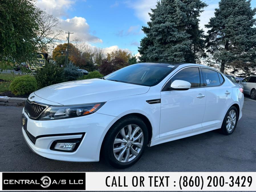 2015 Kia Optima 4dr Sdn EX, available for sale in East Windsor, Connecticut | Central A/S LLC. East Windsor, Connecticut 2015 Kia Optima 4dr Sdn EX, available for sale in East Windsor, Connecticut | Central A/S LLC. East Windsor, Connecticut