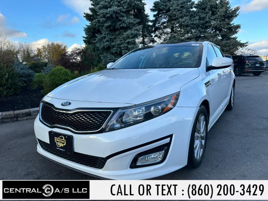 2015 Kia Optima 4dr Sdn EX, available for sale in East Windsor, Connecticut | Central A/S LLC. East Windsor, Connecticut 2015 Kia Optima 4dr Sdn EX, available for sale in East Windsor, Connecticut | Central A/S LLC. East Windsor, Connecticut