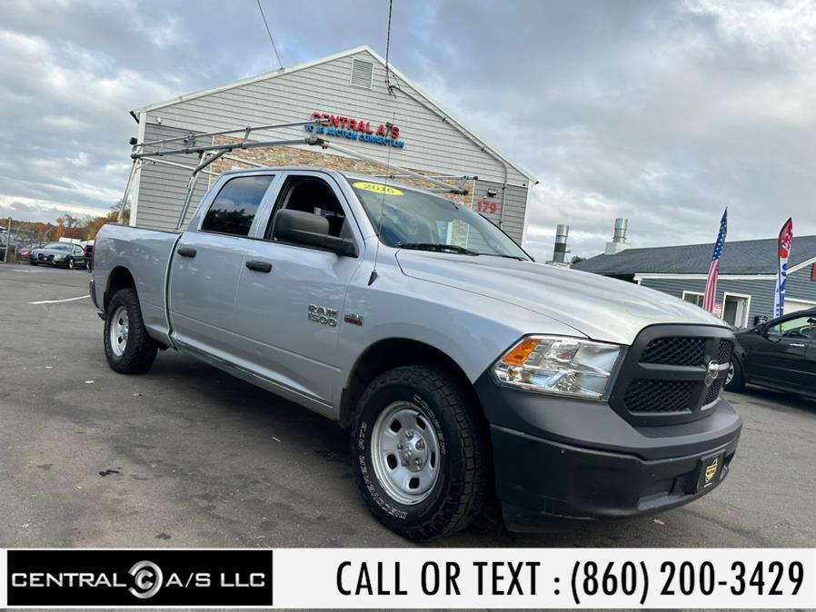 2016 Ram 1500 4WD Crew Cab 149" Tradesman, available for sale in East Windsor, Connecticut | Central A/S LLC. East Windsor, Connecticut 2016 Ram 1500 4WD Crew Cab 149" Tradesman, available for sale in East Windsor, Connecticut | Central A/S LLC. East Windsor, Connecticut