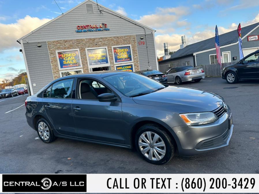 2014 Volkswagen Jetta Sedan 4dr Auto S, available for sale in East Windsor, Connecticut | Central A/S LLC. East Windsor, Connecticut