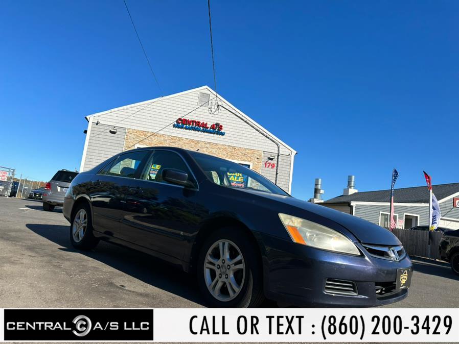 Used Honda Accord Sdn 4dr I4 AT LX SE PZEV 2007 | Central A/S LLC. East Windsor, Connecticut Used Honda Accord Sdn 4dr I4 AT LX SE PZEV 2007 | Central A/S LLC. East Windsor, Connecticut