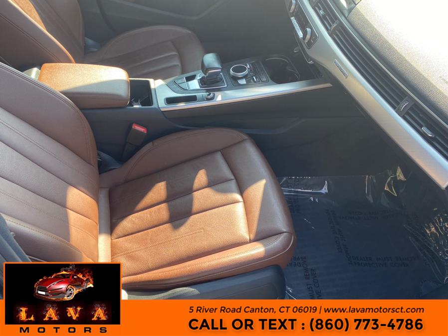Used Audi A4 2.0 TFSI Tech Premium S Tronic quattro AWD 2018 | Lava Motors. Canton, Connecticut Used Audi A4 2.0 TFSI Tech Premium S Tronic quattro AWD 2018 | Lava Motors. Canton, Connecticut