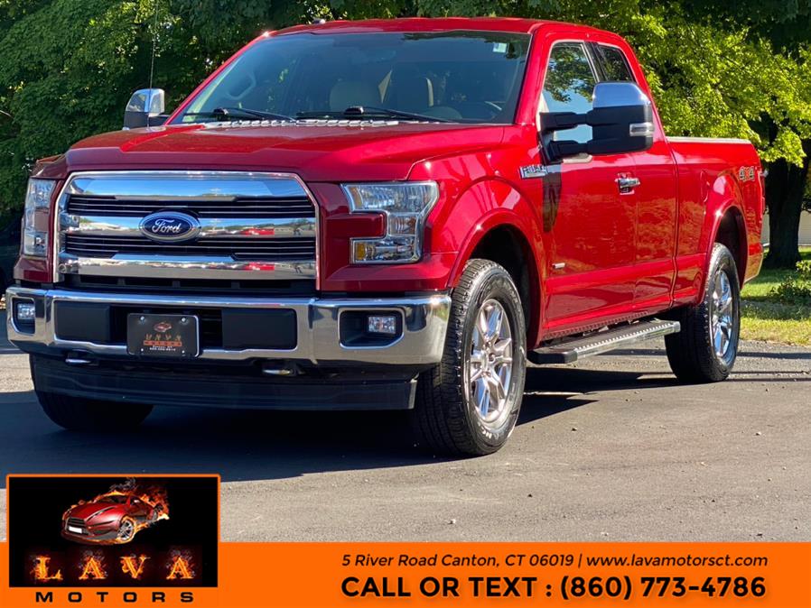 Used Ford F-150 Lariat 4WD SuperCab 6.5'' Box 2017 | Lava Motors. Canton, Connecticut