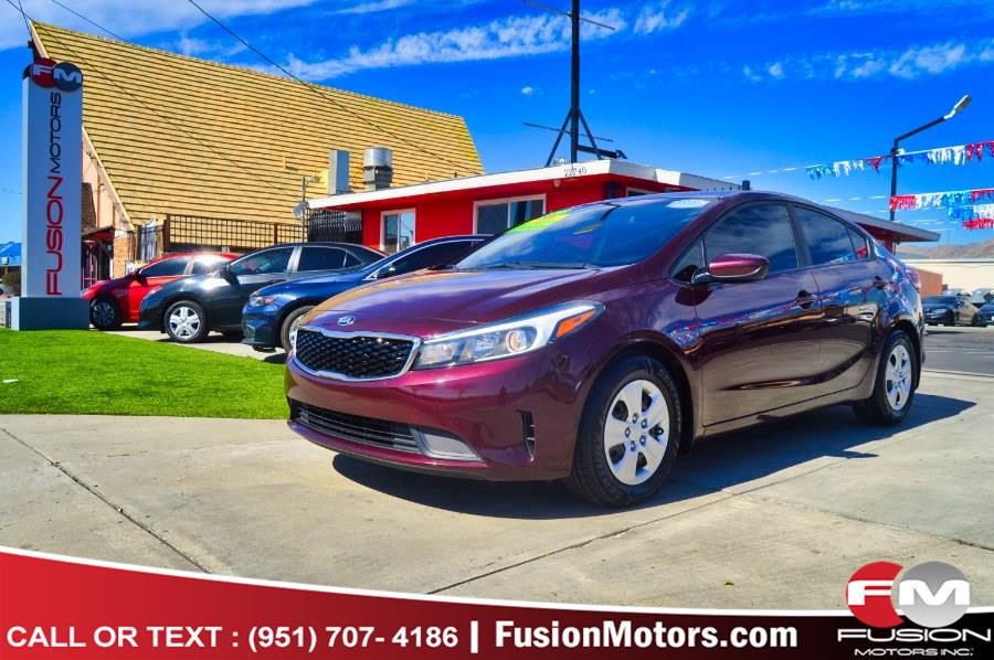 Used Kia Forte LX Auto 2018 | Fusion Motors Inc. Moreno Valley, California