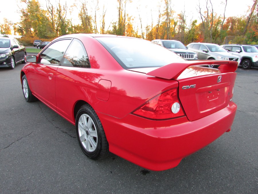 2004 Honda Civic 2dr Cpe EX Auto w/Side Airbags, available for sale in East Windsor, Connecticut | United Auto Sales of E Windsor, Inc. East Windsor, Connecticut 2004 Honda Civic 2dr Cpe EX Auto w/Side Airbags, available for sale in East Windsor, Connecticut | United Auto Sales of E Windsor, Inc. East Windsor, Connecticut