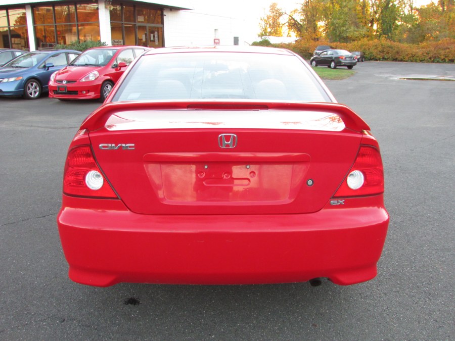 2004 Honda Civic 2dr Cpe EX Auto w/Side Airbags, available for sale in East Windsor, Connecticut | United Auto Sales of E Windsor, Inc. East Windsor, Connecticut 2004 Honda Civic 2dr Cpe EX Auto w/Side Airbags, available for sale in East Windsor, Connecticut | United Auto Sales of E Windsor, Inc. East Windsor, Connecticut