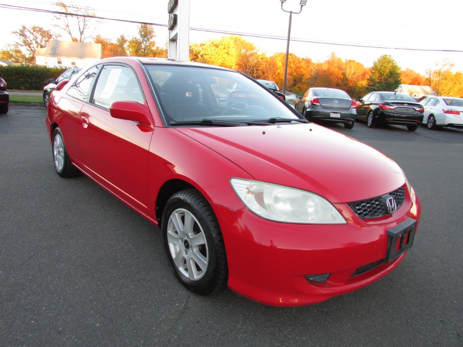 2004 Honda Civic 2dr Cpe EX Auto w/Side Airbags, available for sale in East Windsor, Connecticut | United Auto Sales of E Windsor, Inc. East Windsor, Connecticut 2004 Honda Civic 2dr Cpe EX Auto w/Side Airbags, available for sale in East Windsor, Connecticut | United Auto Sales of E Windsor, Inc. East Windsor, Connecticut