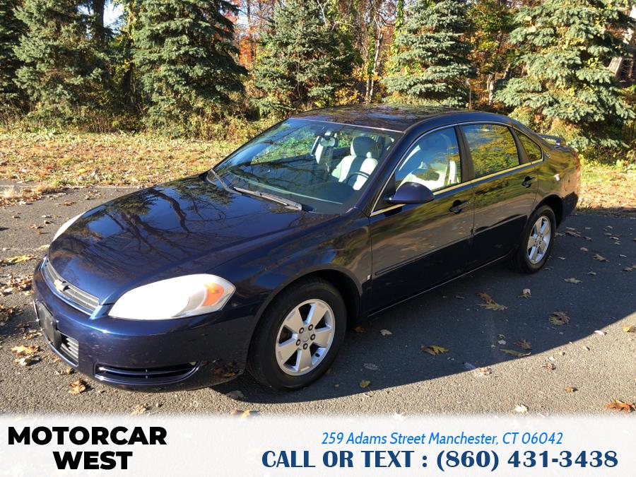 2008 Chevrolet Impala 4dr Sdn 3.5L LT, available for sale in Manchester, Connecticut | Motorcar West. Manchester, Connecticut 2008 Chevrolet Impala 4dr Sdn 3.5L LT, available for sale in Manchester, Connecticut | Motorcar West. Manchester, Connecticut