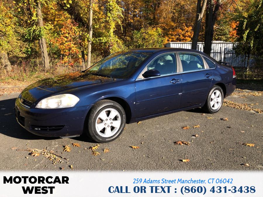2008 Chevrolet Impala 4dr Sdn 3.5L LT, available for sale in Manchester, Connecticut | Motorcar West. Manchester, Connecticut 2008 Chevrolet Impala 4dr Sdn 3.5L LT, available for sale in Manchester, Connecticut | Motorcar West. Manchester, Connecticut