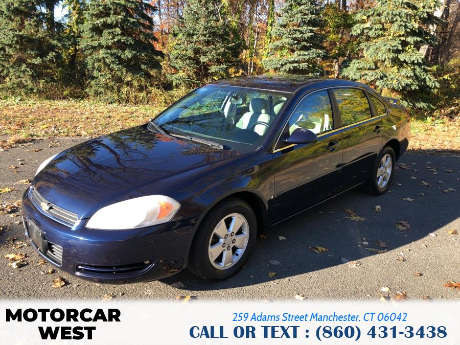 2008 Chevrolet Impala 4dr Sdn 3.5L LT, available for sale in Manchester, Connecticut | Motorcar West. Manchester, Connecticut 2008 Chevrolet Impala 4dr Sdn 3.5L LT, available for sale in Manchester, Connecticut | Motorcar West. Manchester, Connecticut