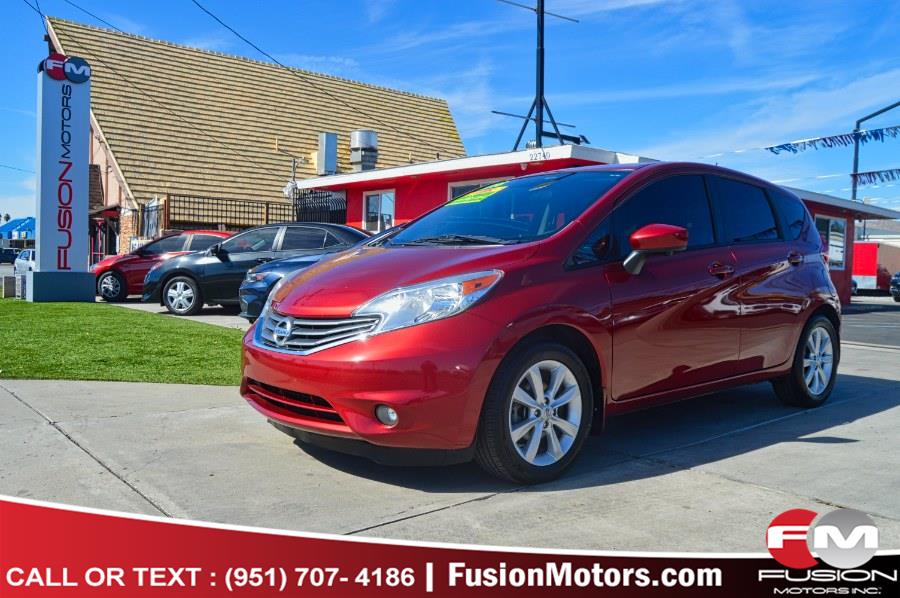 2016 Nissan Versa Note 5dr HB CVT 1.6 SV, available for sale in Moreno Valley, California | Fusion Motors Inc. Moreno Valley, California