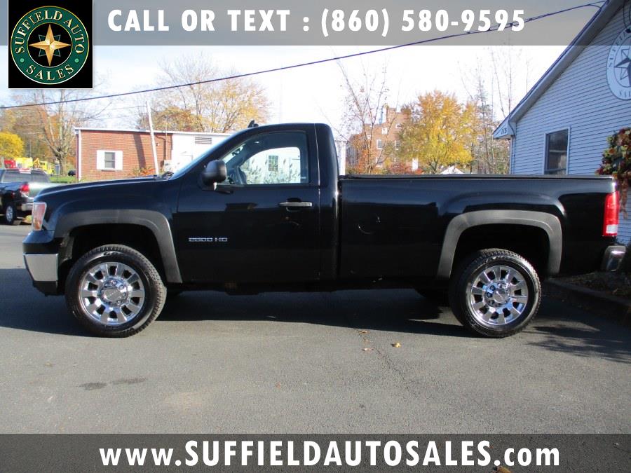 2013 GMC Sierra 2500HD 4WD Reg Cab 133.7" Work Truck, available for sale in Suffield, Connecticut | Suffield Auto LLC. Suffield, Connecticut