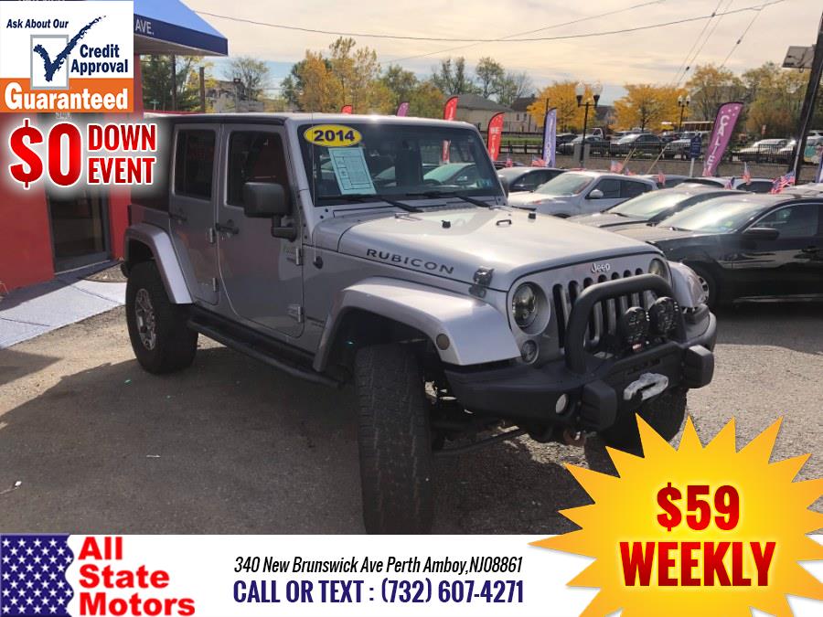 2014 Jeep Wrangler Unlimited 4WD 4dr Rubicon, available for sale in Perth Amboy, New Jersey | All State Motor Inc. Perth Amboy, New Jersey 2014 Jeep Wrangler Unlimited 4WD 4dr Rubicon, available for sale in Perth Amboy, New Jersey | All State Motor Inc. Perth Amboy, New Jersey