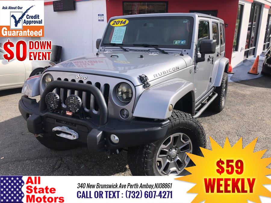 2014 Jeep Wrangler Unlimited 4WD 4dr Rubicon, available for sale in Perth Amboy, New Jersey | All State Motor Inc. Perth Amboy, New Jersey 2014 Jeep Wrangler Unlimited 4WD 4dr Rubicon, available for sale in Perth Amboy, New Jersey | All State Motor Inc. Perth Amboy, New Jersey