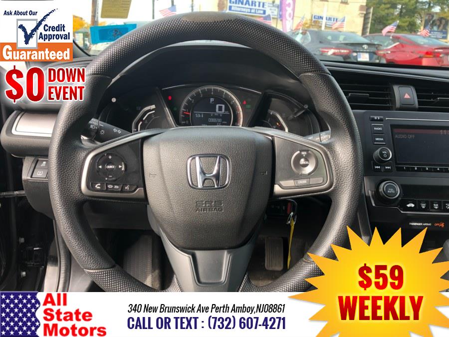 Used Honda Civic Hatchback LX CVT 2017 | All State Motor Inc. Perth Amboy, New Jersey Used Honda Civic Hatchback LX CVT 2017 | All State Motor Inc. Perth Amboy, New Jersey