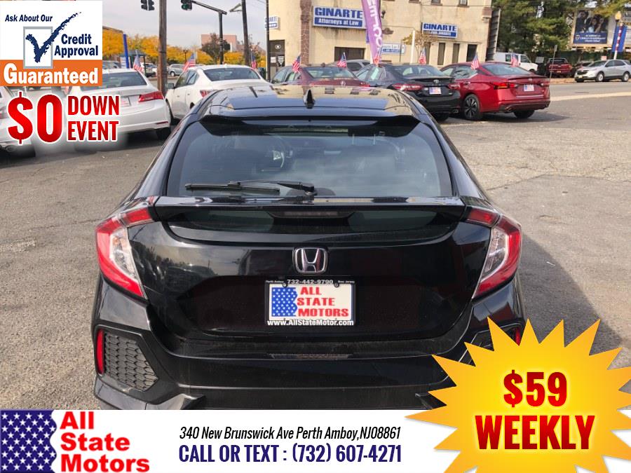 Used Honda Civic Hatchback LX CVT 2017 | All State Motor Inc. Perth Amboy, New Jersey Used Honda Civic Hatchback LX CVT 2017 | All State Motor Inc. Perth Amboy, New Jersey