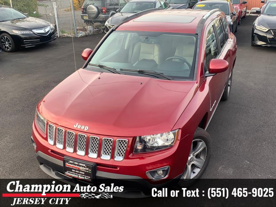2016 Jeep Compass 4WD 4dr High Altitude Edition, available for sale in Jersey City, New Jersey | Champion Auto Sales of JC. Jersey City, New Jersey 2016 Jeep Compass 4WD 4dr High Altitude Edition, available for sale in Jersey City, New Jersey | Champion Auto Sales of JC. Jersey City, New Jersey