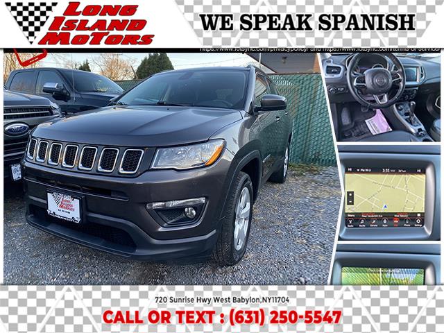 2018 Jeep Compass Latitude 4x4, available for sale in West Babylon, New York | Long Island Motors. West Babylon, New York