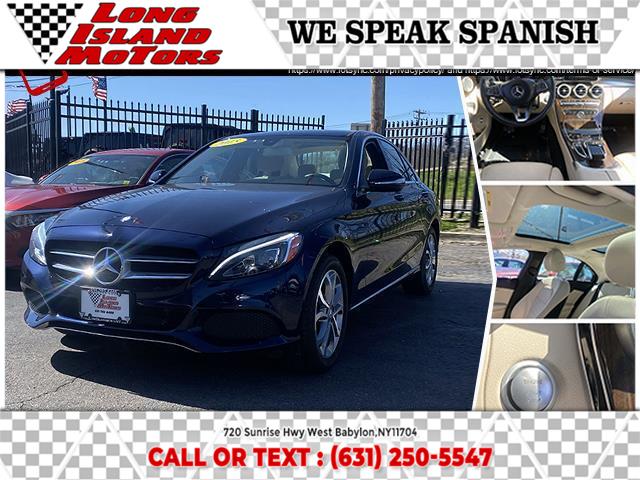 2015 Mercedes-Benz C-Class 4dr Sdn C300 Sport 4MATIC, available for sale in West Babylon, New York | Long Island Motors. West Babylon, New York