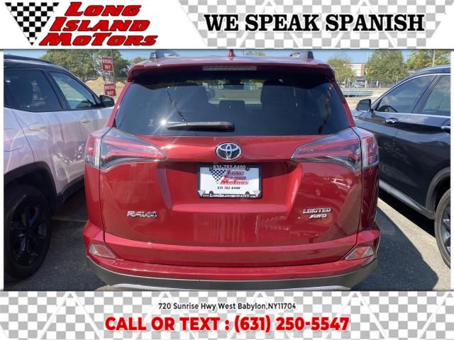 2018 Toyota RAV4 Limited AWD (Natl), available for sale in West Babylon, New York | Long Island Motors. West Babylon, New York 2018 Toyota RAV4 Limited AWD (Natl), available for sale in West Babylon, New York | Long Island Motors. West Babylon, New York