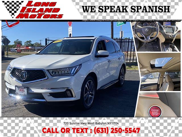 2018 Acura MDX SH-AWD w/Advance Pkg, available for sale in West Babylon, New York | Long Island Motors. West Babylon, New York