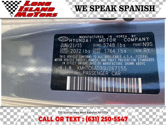 Used Hyundai Veloster 3dr Cpe Auto 2016 | Long Island Motors. West Babylon, New York Used Hyundai Veloster 3dr Cpe Auto 2016 | Long Island Motors. West Babylon, New York