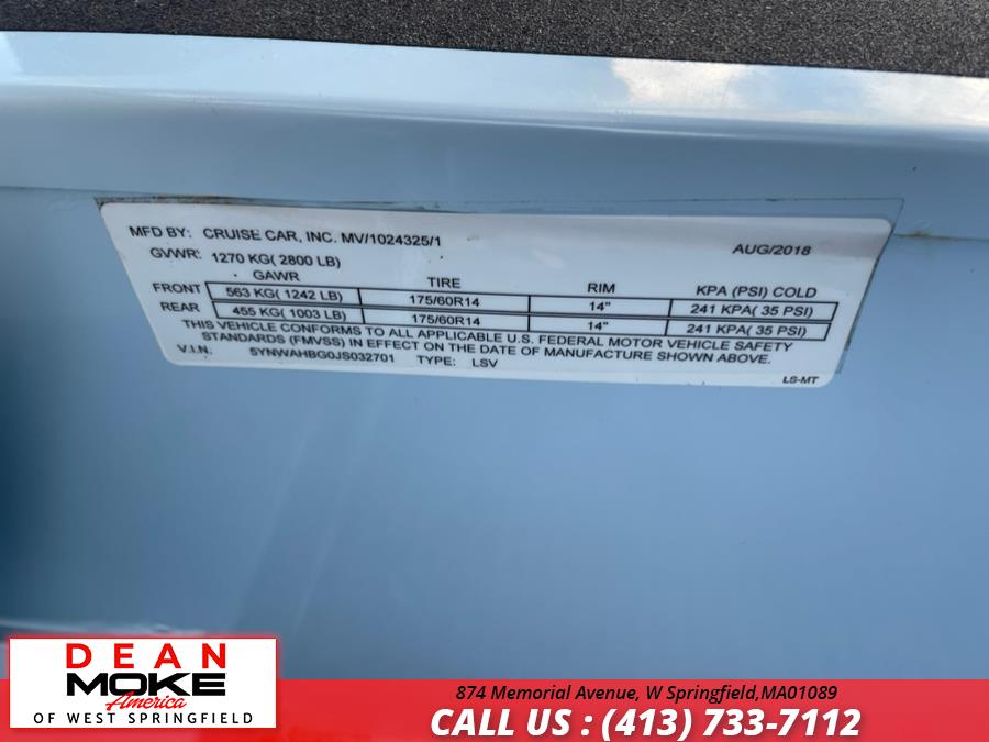 Used Cruise Car eMoke 4 Door 2018 | Dean Moke America of West Springfield. W Springfield, Massachusetts Used Cruise Car eMoke 4 Door 2018 | Dean Moke America of West Springfield. W Springfield, Massachusetts